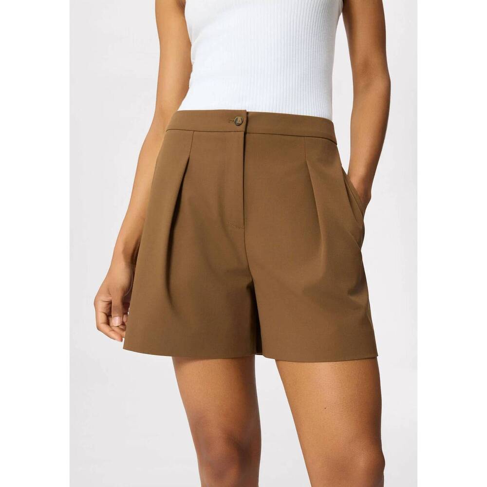 NEW JADE & JOY JOY plated short in mocha